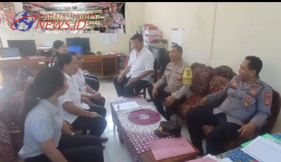 Jumat Curhat Polsek Abiansemal Bersama Guru TK Manuara Kerti Bongkasa