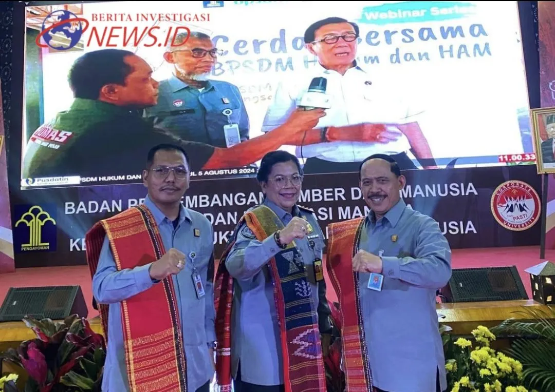 Launching Webinar Cerdas Bersama BPSDM Hukum dan HAM: Siapkan SDM Unggul 2045