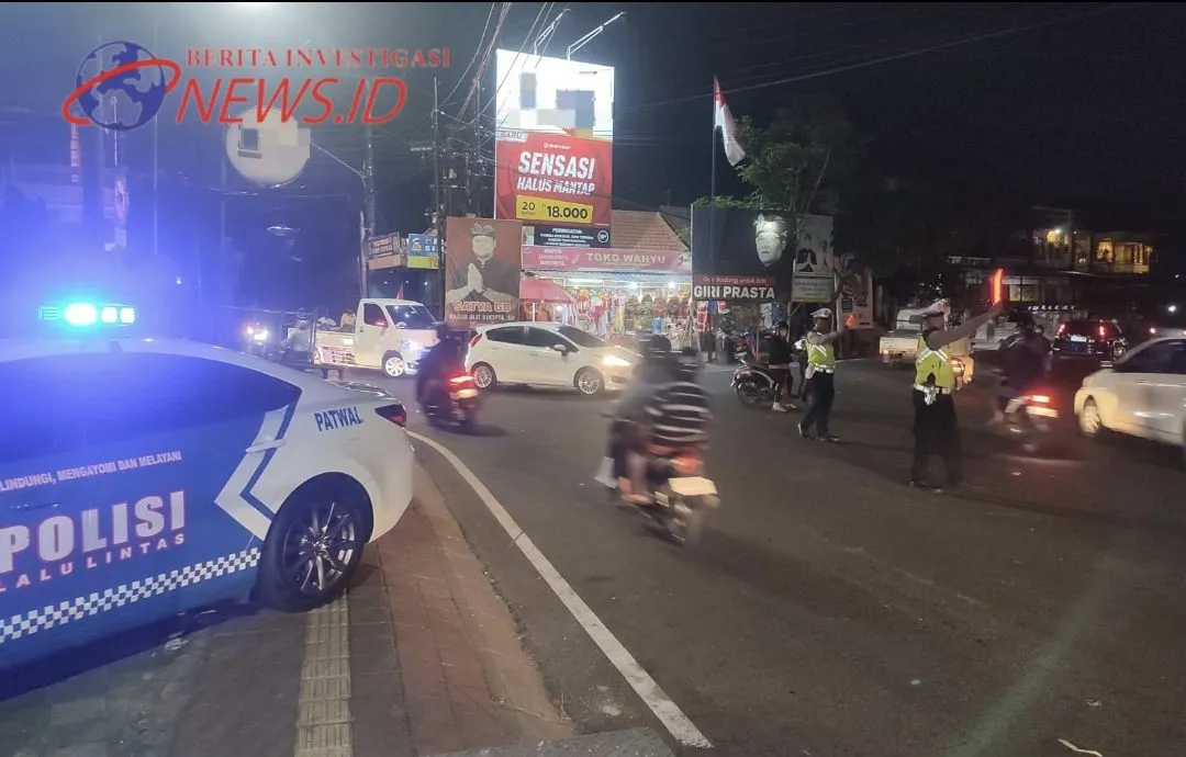 Antisipasi Gangguan Keamanan Sat Lantas Polres Badung Tingkatkan BLP