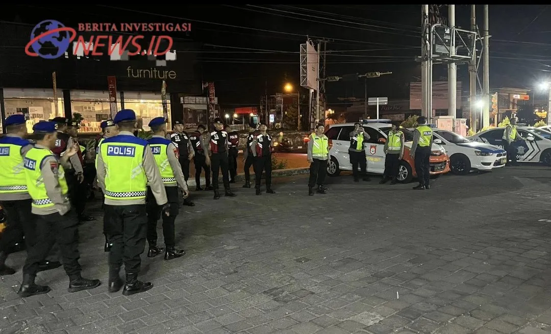 Ansipasi Gangguan Kamtibmas Satgas Ops Cipkon Patroli Malam Jl. Kargo