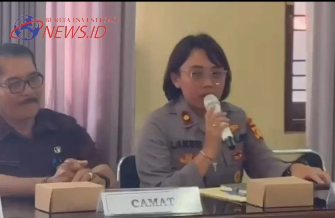 Kapolsek Denbar Hadiri Rapat Pleno DPHP Tingkat PPK Kecamatan Jelang Pilkada 2024