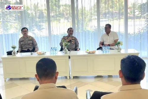 Jelang Pilwali, Polrestabes Surabaya Lakukan Pembinaan Satpam Komplek Perumahan