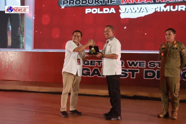 Polda Jatim Gelar Road Show Gerakan Anti Narkoba di Jember