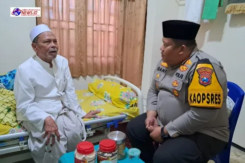Cooling System, Kapolres Pamekasan Kunjungi Ponpes Miftahul Ulum Panyepen Jelang Pilkada