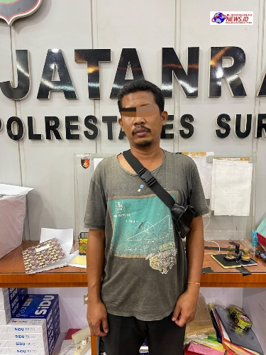 Penjual Gorengan Dibekuk Polisi Atas Pencurian iPhone di Depan SDN Surabaya