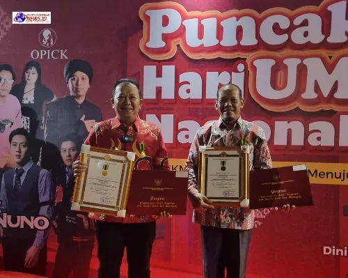 Koperasi Polres Jember Raih Penghargaan di Puncak Hari UMKM Nasional 2024