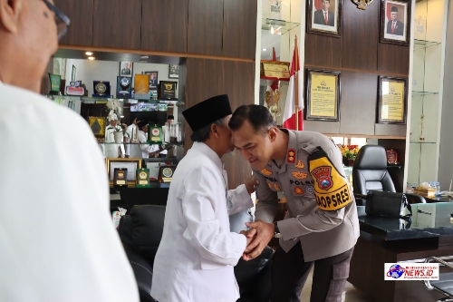 Cooling System Jelang Pilkada, Kapolres Magetan Sambut Silaturahmi Ketua MUI Sinergitas Ulama dan Umaro