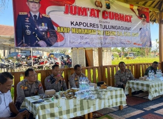 Polres Tulungagung Gelar Jumat Curhat Serap Aspirasi Masyarakat