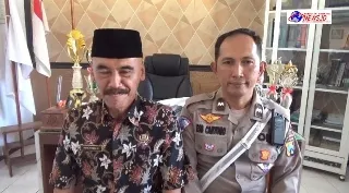 Satlantas Polres Bondowoso dan Jasa Raharja Sosialisasi di Sekolah - Sekolah