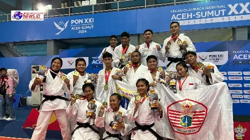 Tiga Atlet Judo Polri Tambah Emas dan Perak di PON XXI Aceh Sumut