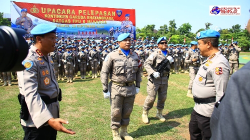 Ikut Jaga Perdamaian Dunia, Polri Kembali Kirim Satgas FPU ke Afrika Tengah
