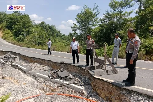 Ditlantas Polda Kalteng Lakukan Survey Infrastruktur Jalan di Wilayah Barut