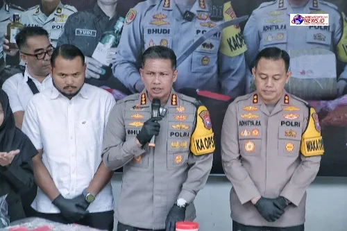 Operasi Tumpas Narkoba Semeru 2024 Polresta Malang Kota Berhasil Amankan Tersangka Jaringan Pengedar Ganja