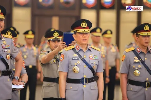 Kapolri Pimpin Pelantikan Sejumlah Kapolda dan Pengukuhan 2 Jabatan Baru di Polri