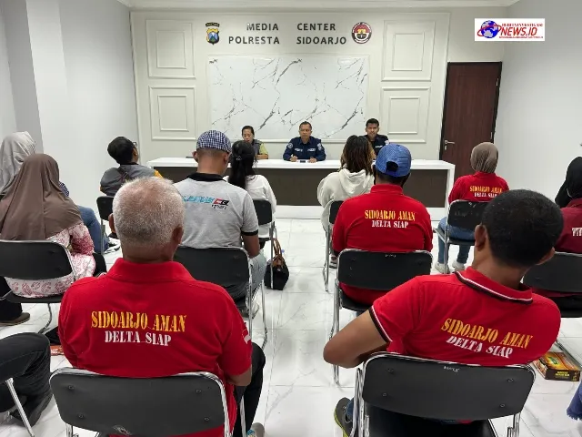 Tahapan Kampanye Pilkada, Polresta Sidoarjo Gandeng Netizen Cegah Hoaks