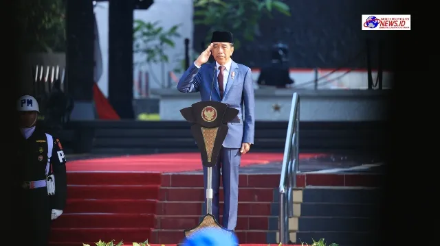Presiden Jokowi Pimpin Upacara Hari Kesaktian Pancasila di Lubang Buaya, Kapolri Turut Mendampingi