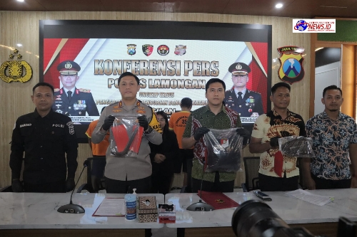 Polres Lamongan Berhasil Ungkap 2 Kasus Curas dan 1 Kasus Kekerasan, Tersangka Diamankan