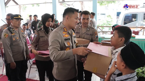 Polres Nganjuk Gelar Silaturahmi Kamtibmas di Kecamatan Wilangan, Cooling System Menjelang Pilkada Serentak 2024