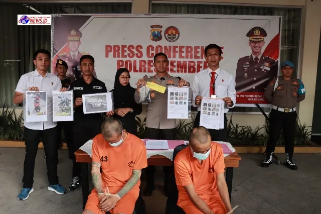 Polres Jember Berhasil Amankan Spesialis Curanmor Sindikat Lintas Daerah Beraksi di 22 TKP