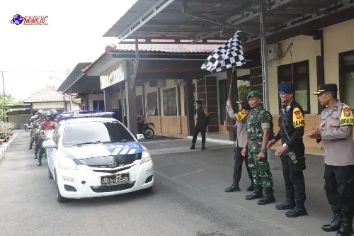Personil TNI-Polri di Kabupaten Sampang Laksanakan Apel Siaga Jelang Pelantikan Presiden dan Wakil Presiden terpilih tahun 2024