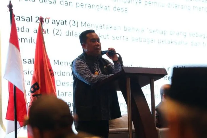 Pjs. Bupati Sidoarjo Ajak Kepala Desa Jaga Netralitas Selama Pilkada 2024