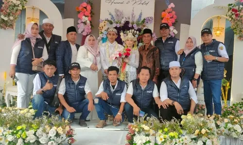 Pernikahan Putri Kedua Umar Hayat Sebagai Direktur Utama PT Umar Sukses Jaya Berlangsung Meriah dan Lancar