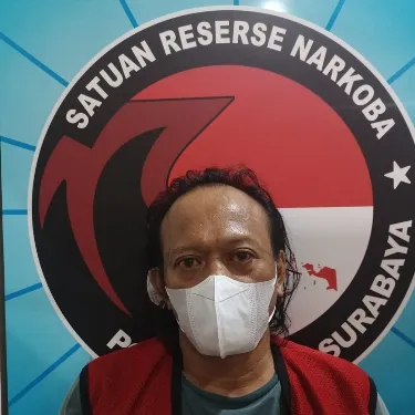 Satresnarkoba Polrestabes Surabaya Berhasil Ringkus Seorang Bandar Narkoba Jenis Sabu