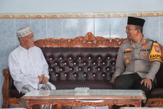 Cooling System, Kapolres Lumajang Silaturahmi ke Tokoh Agama