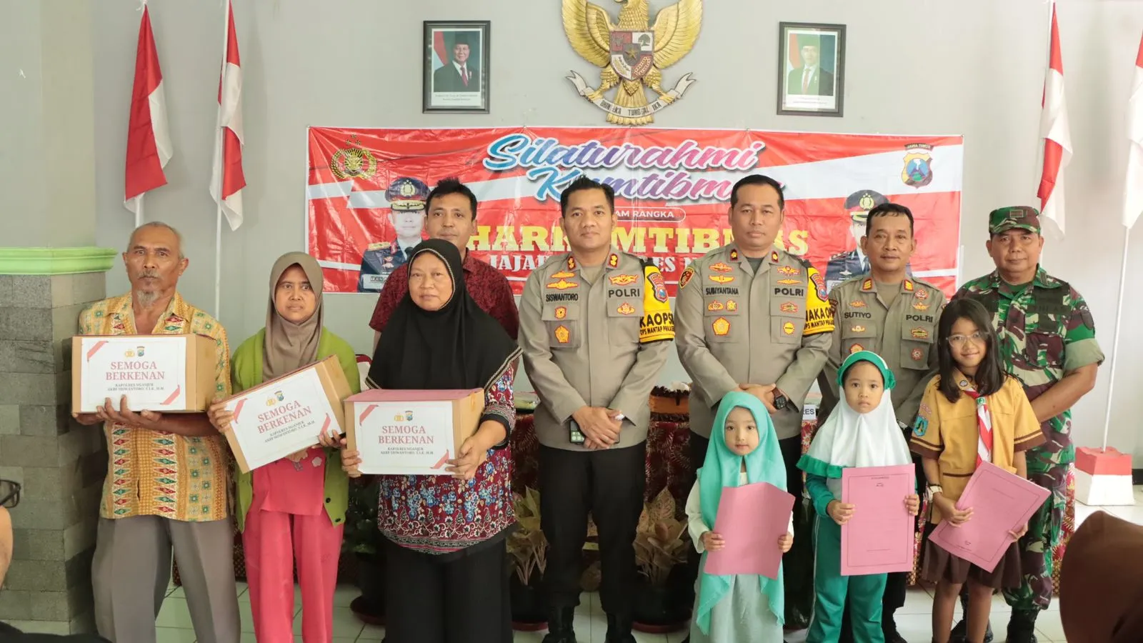 Silaturahmi Kamtibmas: Polres Nganjuk dan Kecamatan Ngetos Bersinergi Jaga Keamanan Menjelang Pilkada Serentak 2024