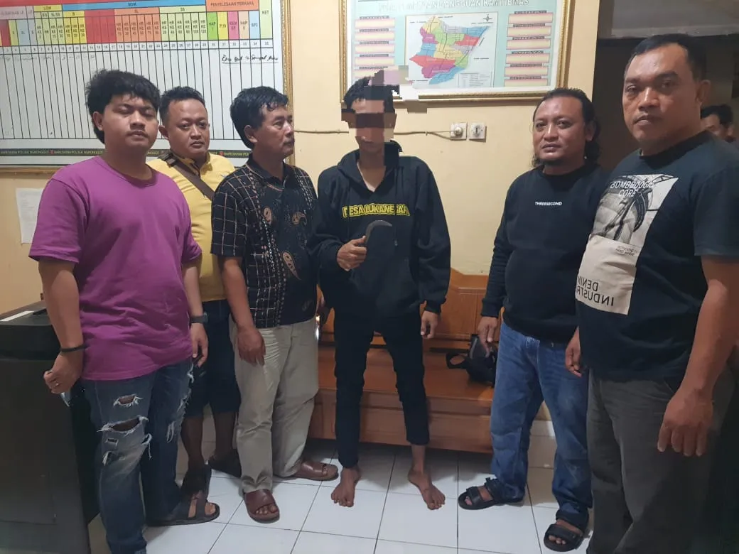 Polres Nganjuk Berhasil Tangkap Pelaku Penganiayaan Bersenjata Tajam di Ngronggot