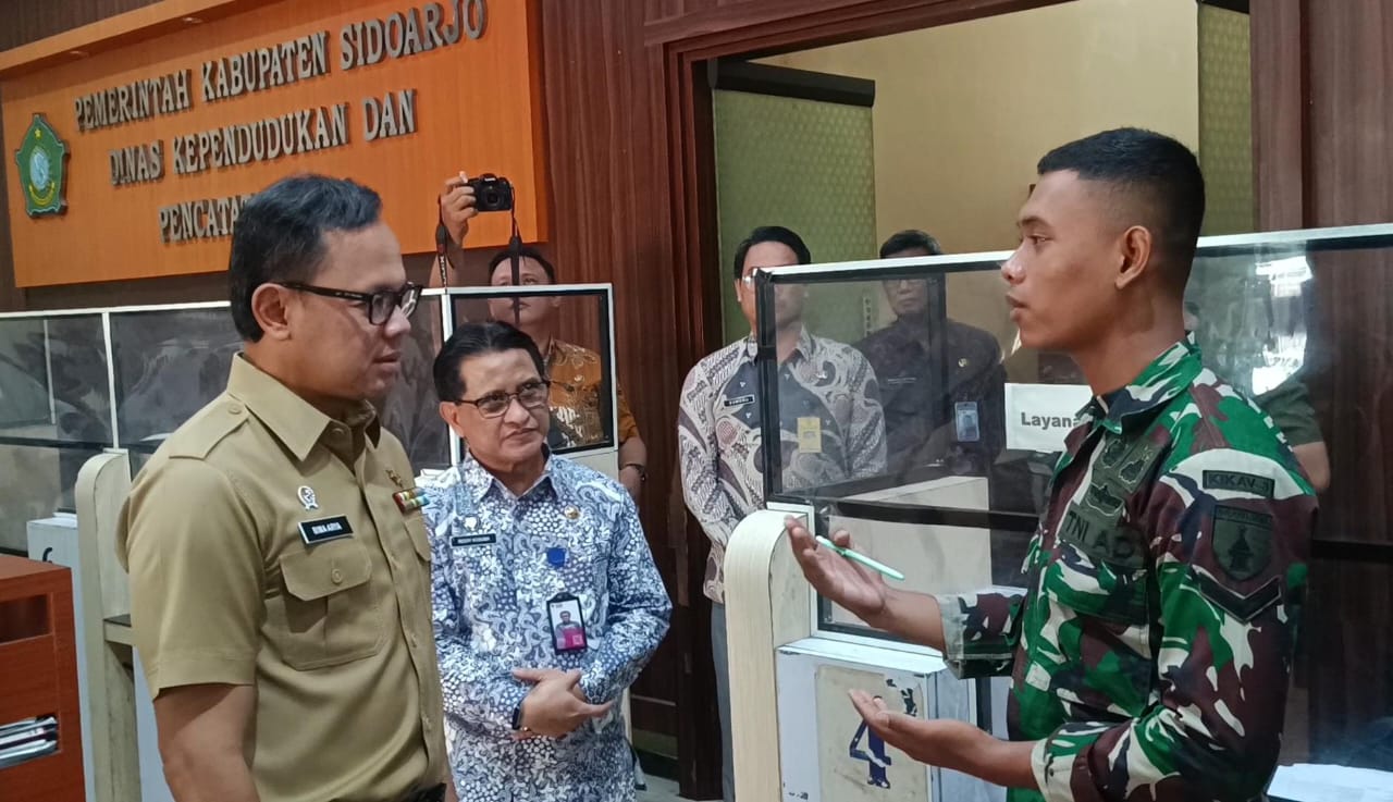 Wamendagri Apresiasi Sinergi Kikav-3/TSC dan Dispendukcapil Sidoarjo Bantu Pengurusan Akta Kelahiran
