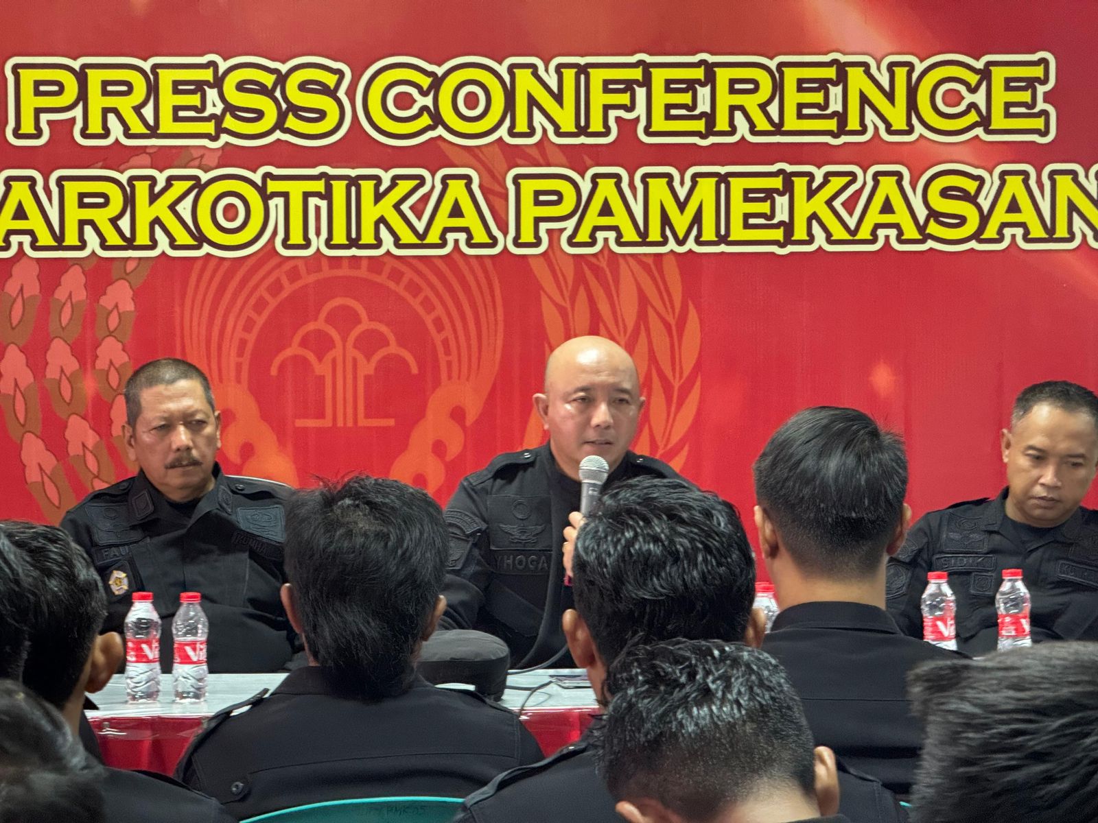 Lapas Narkotika Kelas IIA Pamekasan Kanwil Kementerian Imigrasi dan Pemasyarakatan Jatim Gelar Apel Gabungan dan Pengarahan Regu Pengamanan