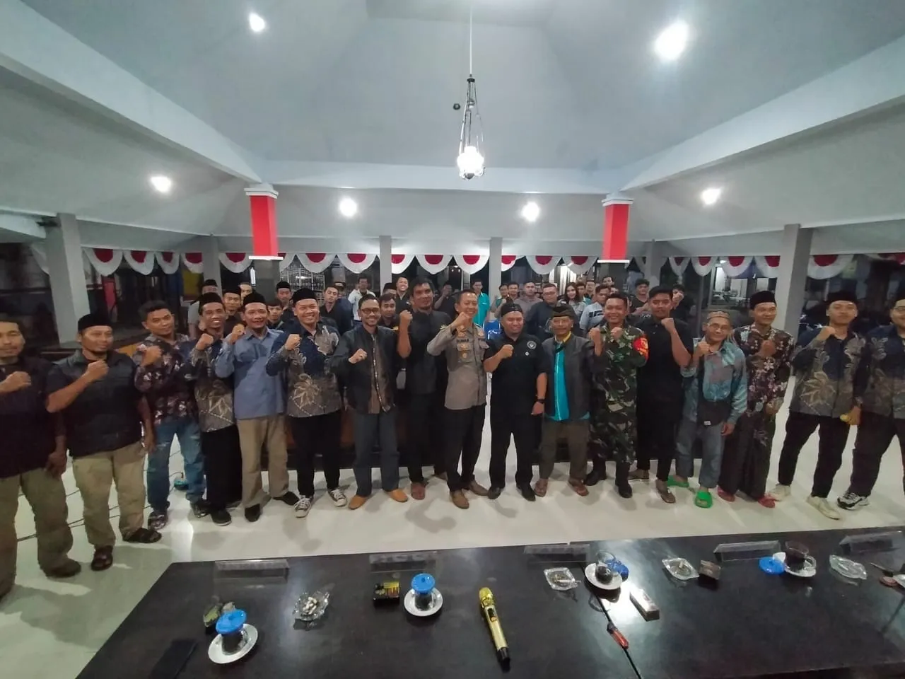 Polsek Kedungwaru Ajak Kelompok Perguruan Ikut Mensukseskan Pilkada 2024