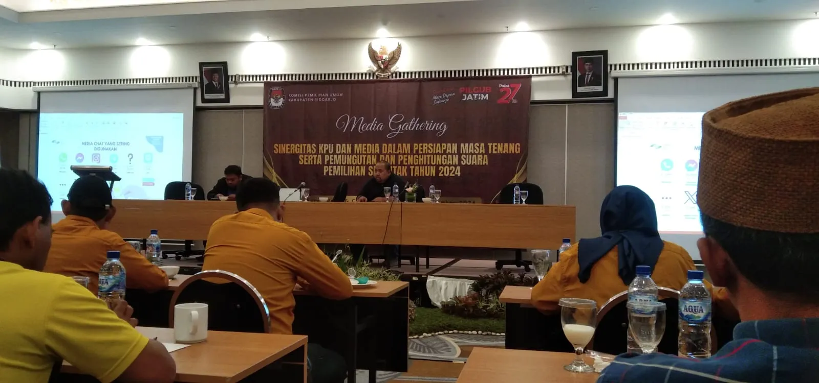 Sinergitas KPU dan Media Gelar Gathering Dalam Persiapan Jelang Pilkada Serentak 2024