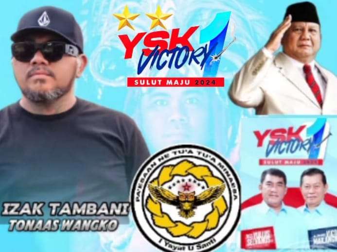 Peringati HUT ke-1 Gabungan LSM dan Ormas Adat Pa’esaan Ne Tua Tua Minaesa Gelar Adat Untuk Mayjen TNI (Purn) Yulius Selvanus di Lapangan Sepak Bola Desa Tatelu
