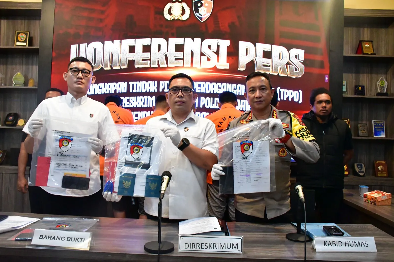 Sindikat TPPO Internasional, Dengan Modus Pemagangan, Berhasil dibongkar Polda NTT