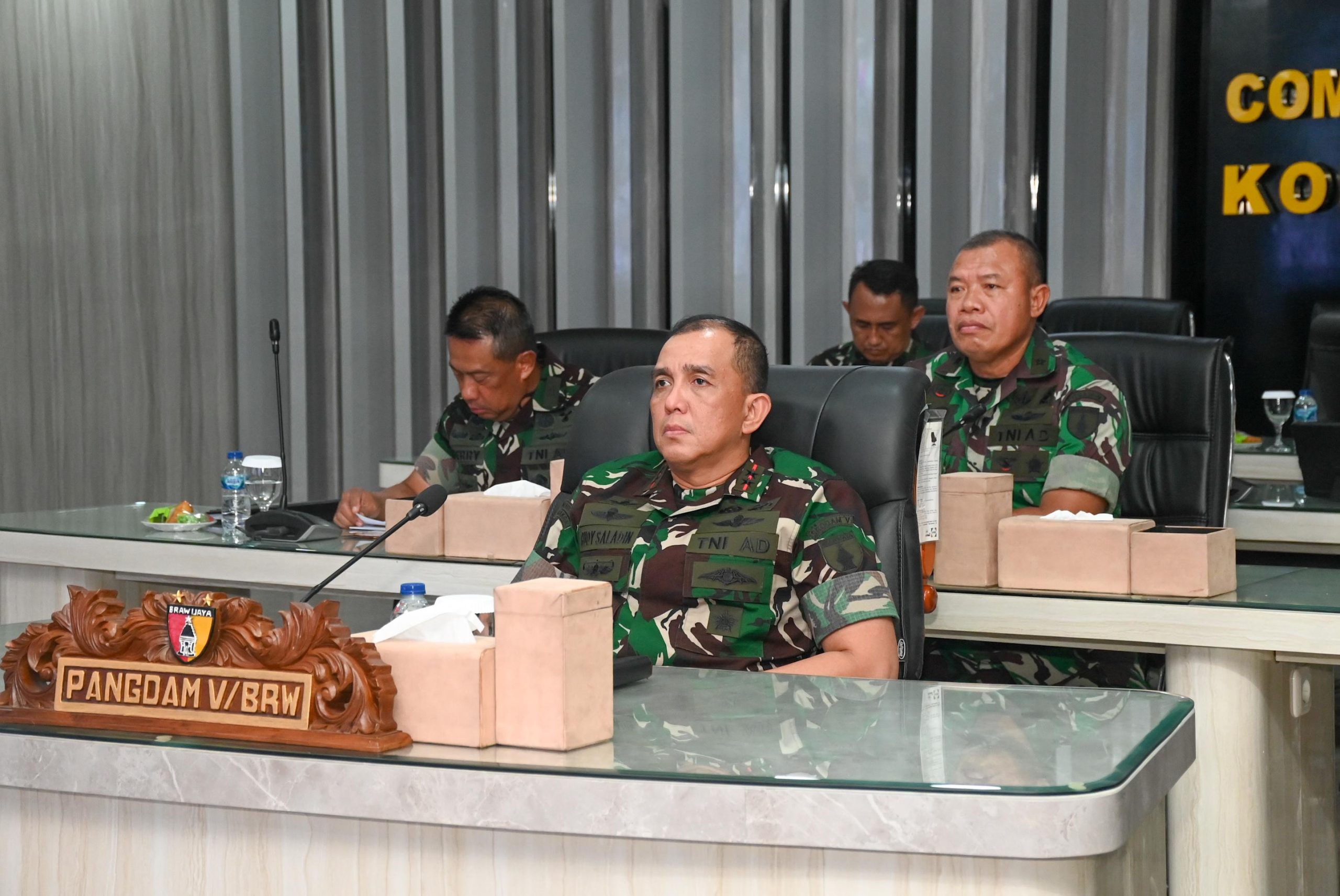 Pangdam Mayjen TNI Rudy Saladin Vicon Dengan Menkopolkam, Bahas Situasi Pelaksanaan Pemilukada Serentak