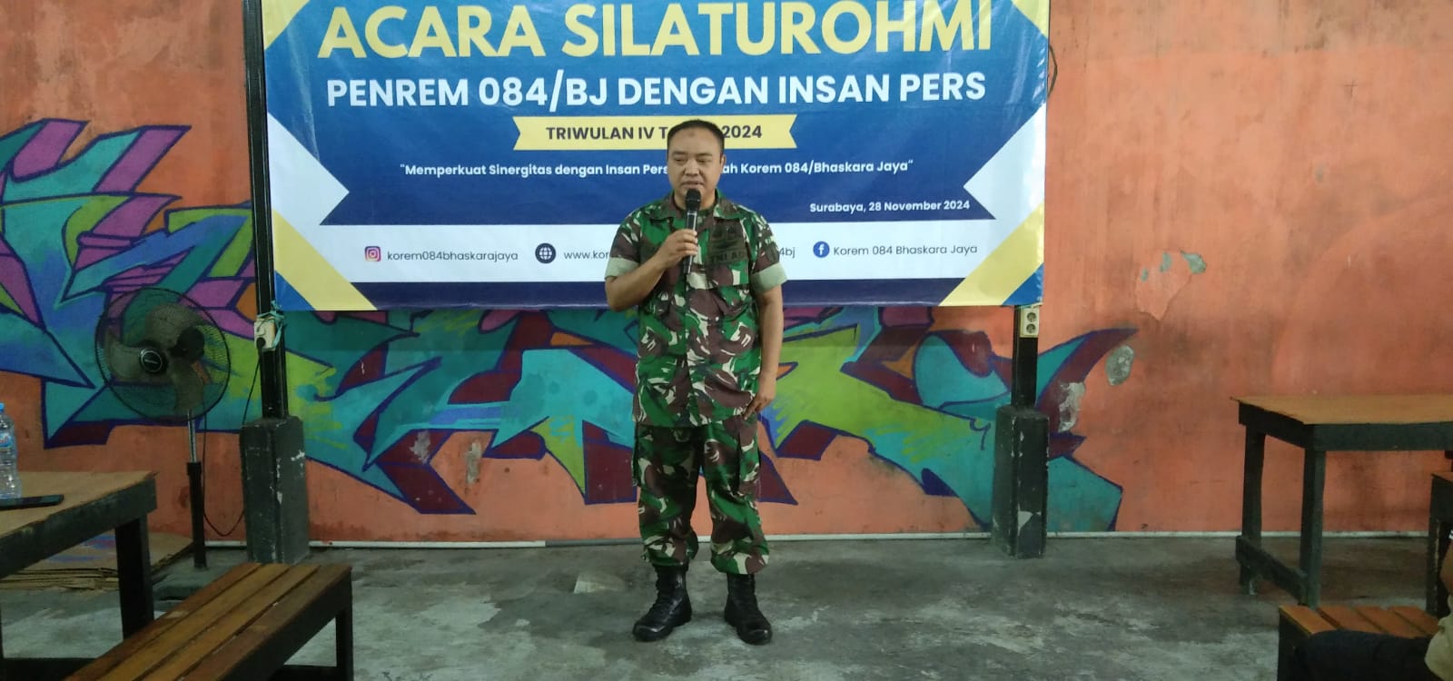 Korem 084 Bhaskara Jaya Gelar Kopdar dan Silaturahmi Bersama Puluhan Awak Media Guna Perkuat Sinergitas