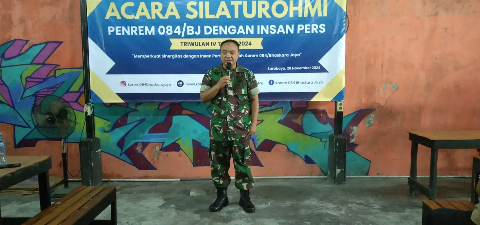 Korem 084 Bhaskara Jaya Gelar Kopdar dan Silaturahmi Bersama Puluhan Awak Media Guna Perkuat Sinergitas