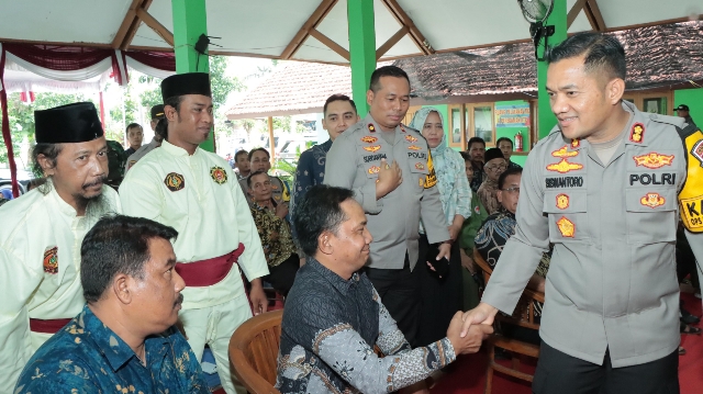 Polres Nganjuk Gelar Silaturahmi Kamtibmas di Kecamatan Patianrowo Pasca Pilkada Serentak 2024