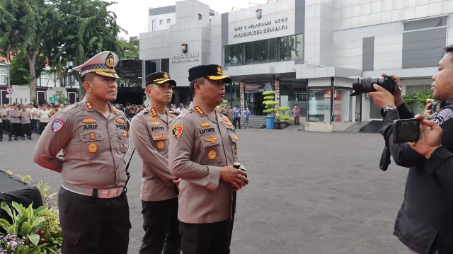 Pengamanan Malam Tahun Baru 2025, Polrestabes Surabaya : Antisipasi Penertiban di Titik Rawan Kambibmas