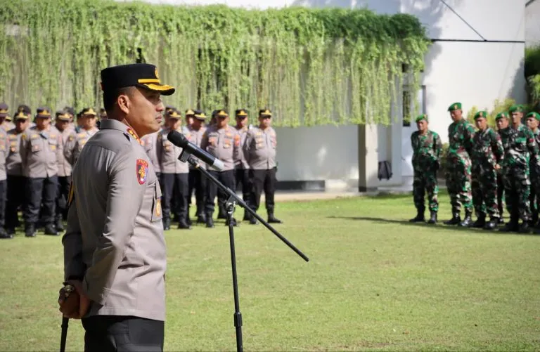 Polresta Banyuwangi Siagakan Ratusan Personel Gabungan, Amankan Rekapitulasi Hitung Suara Pilkada 2024