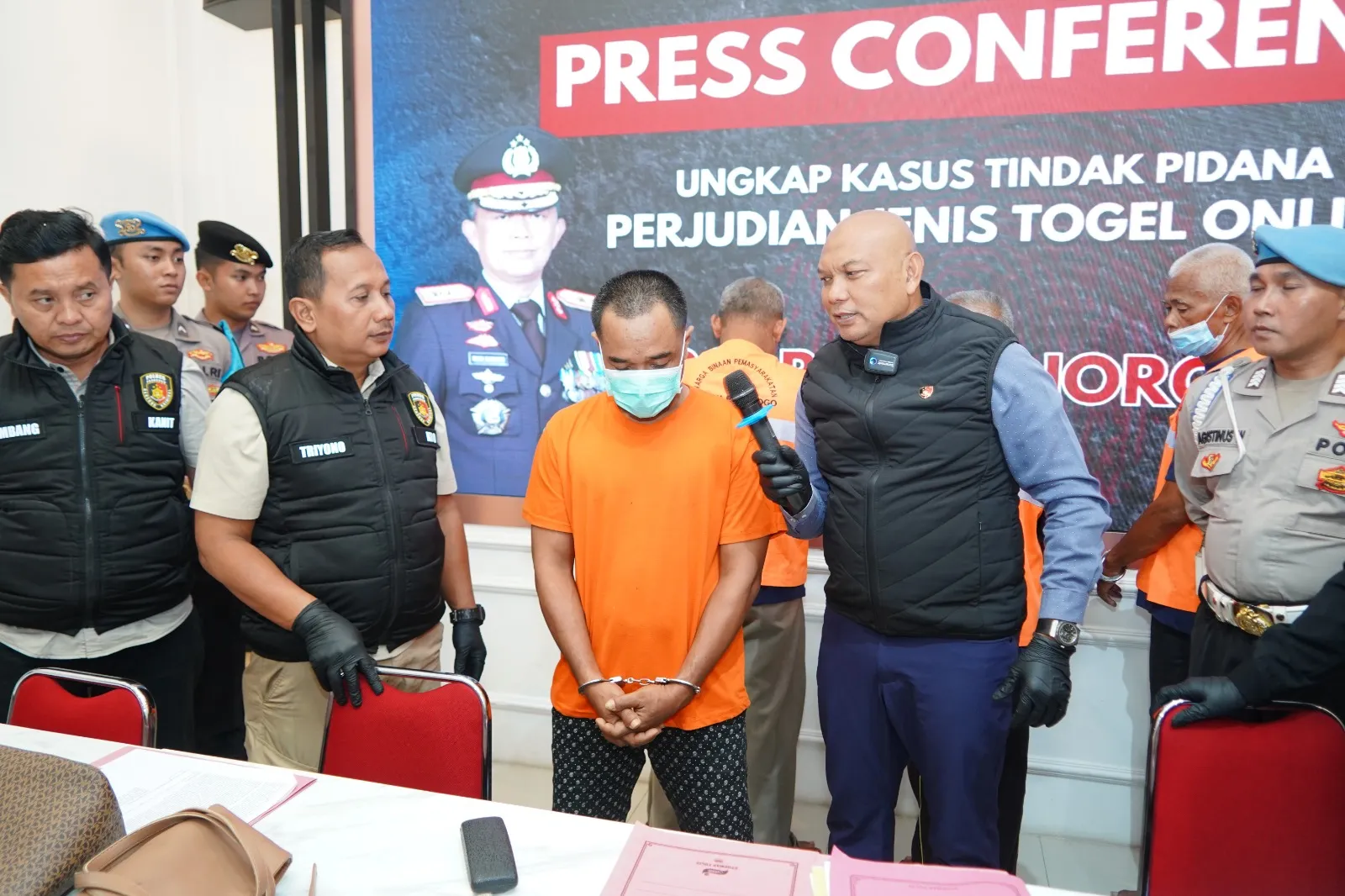 Polres Ponorogo Berhasil Bongkar Tiga Kasus Judol
