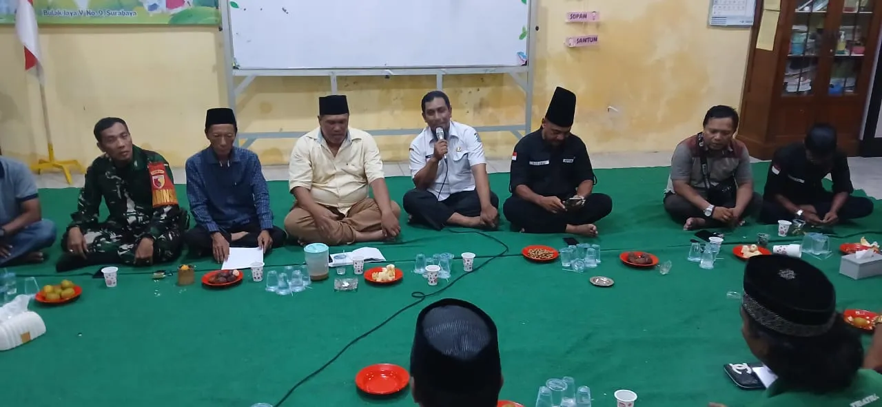 Babinsa Hadiri Rapat Bulanan, Bahas Masa Depan Lebih Baik di Kelurahan Wonokusumo