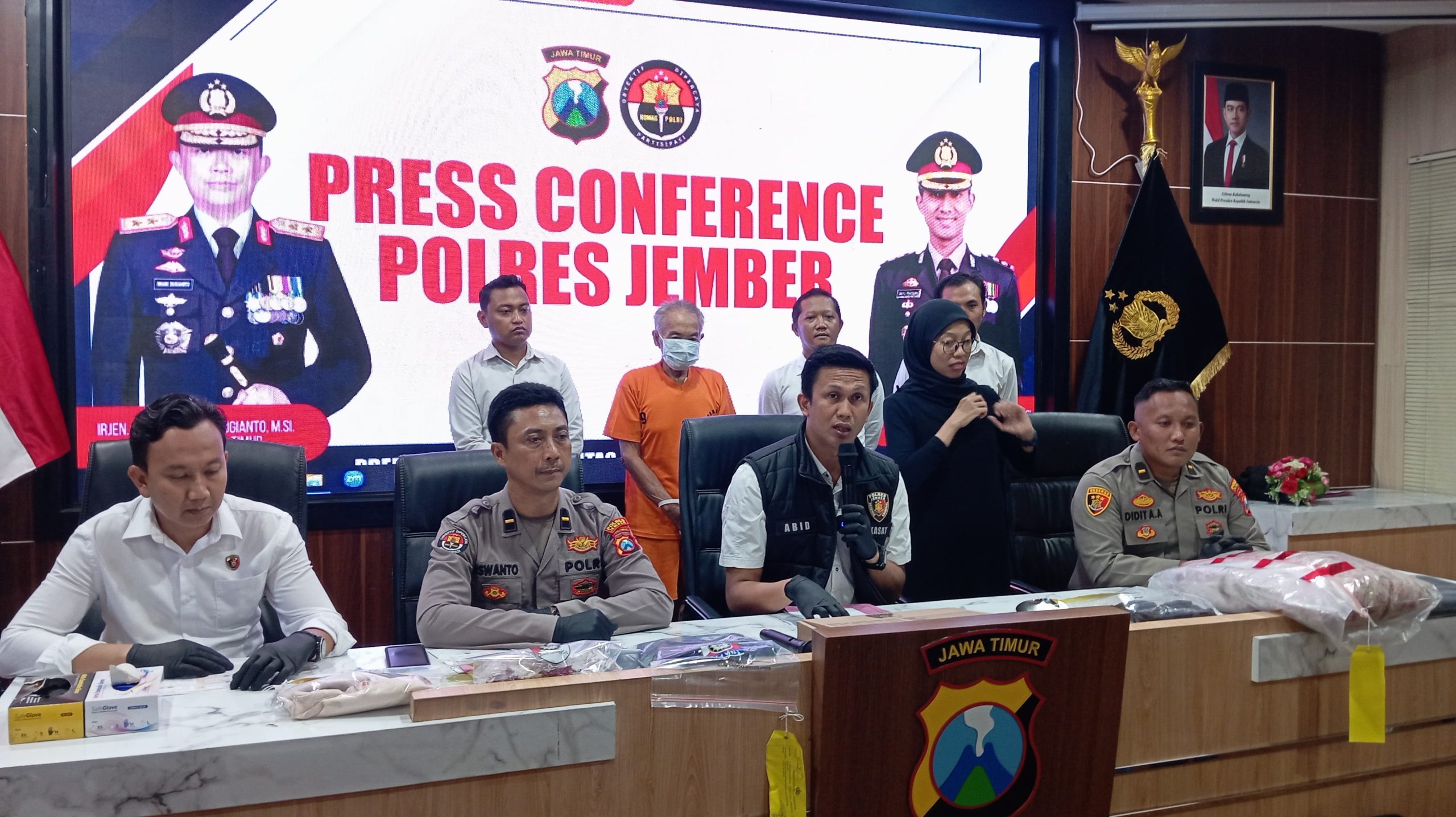 Polres Jember Berhasil Tangkap Tersangka Penyebab Tewasnya Wanita Paruh Baya di Tanggul