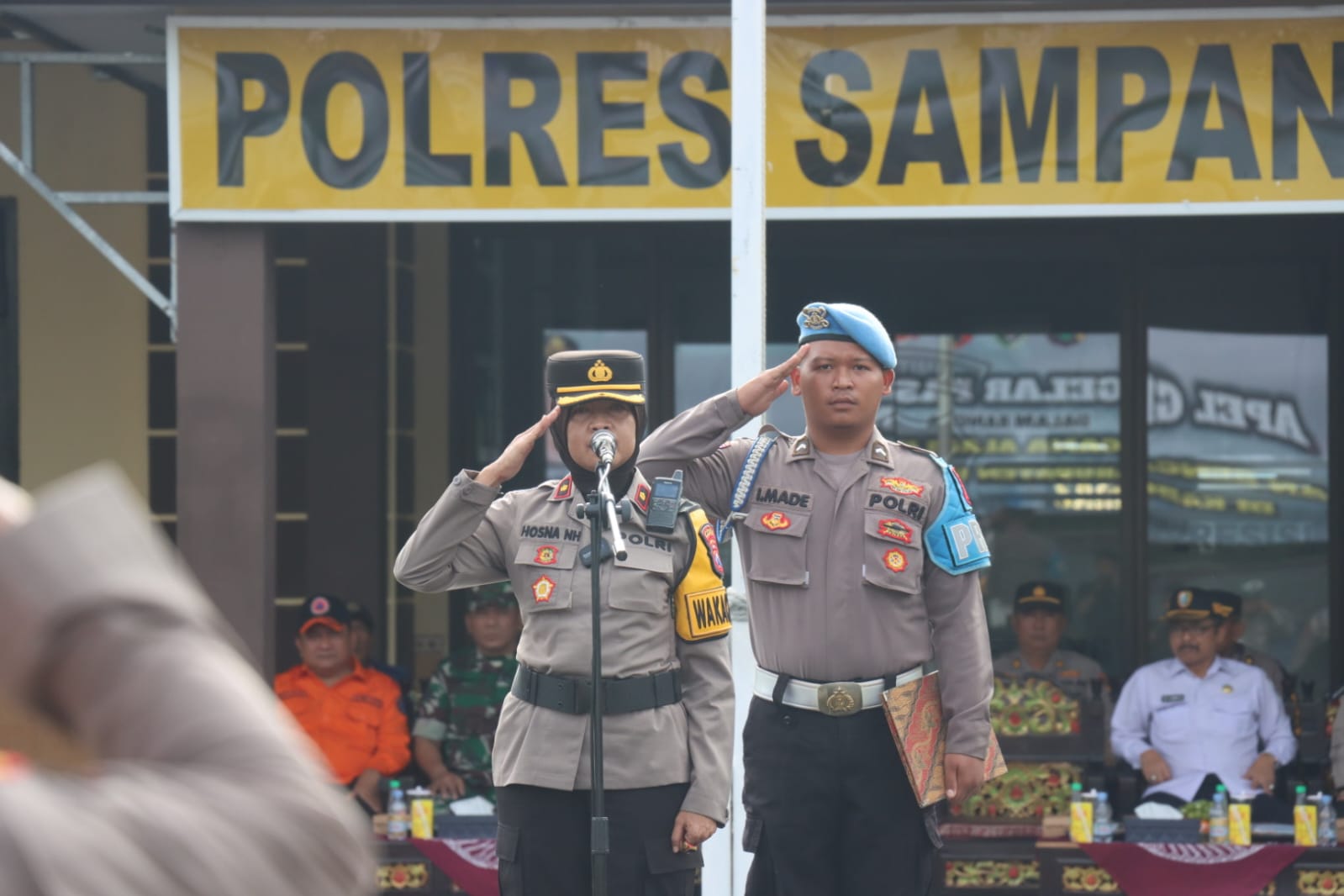 Polres Sampang Gelar Apel Pasukan Kesiapsiagaan Penanganan Bencana Alam Hidrometeorologi