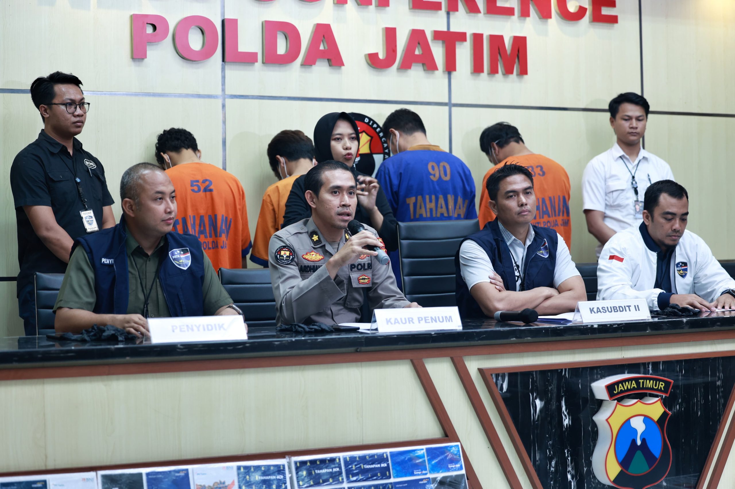 Wujudkan Asta Cita, Polda Jatim Berhasil Bongkar Kasus Perjudian dan TPPU Jaringan Internasional