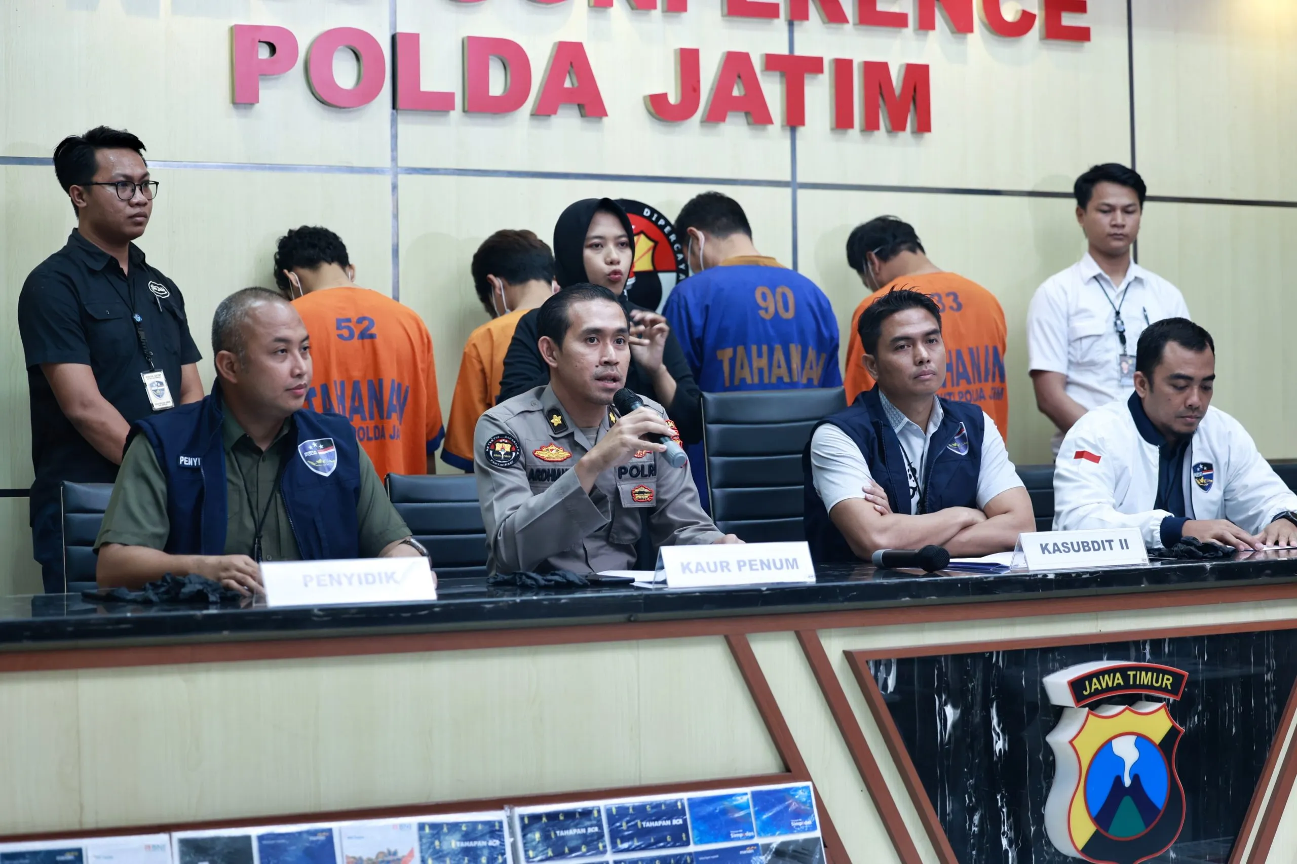 Wujudkan Asta Cita, Polda Jatim Berhasil Bongkar Kasus Perjudian dan TPPU Jaringan Internasional