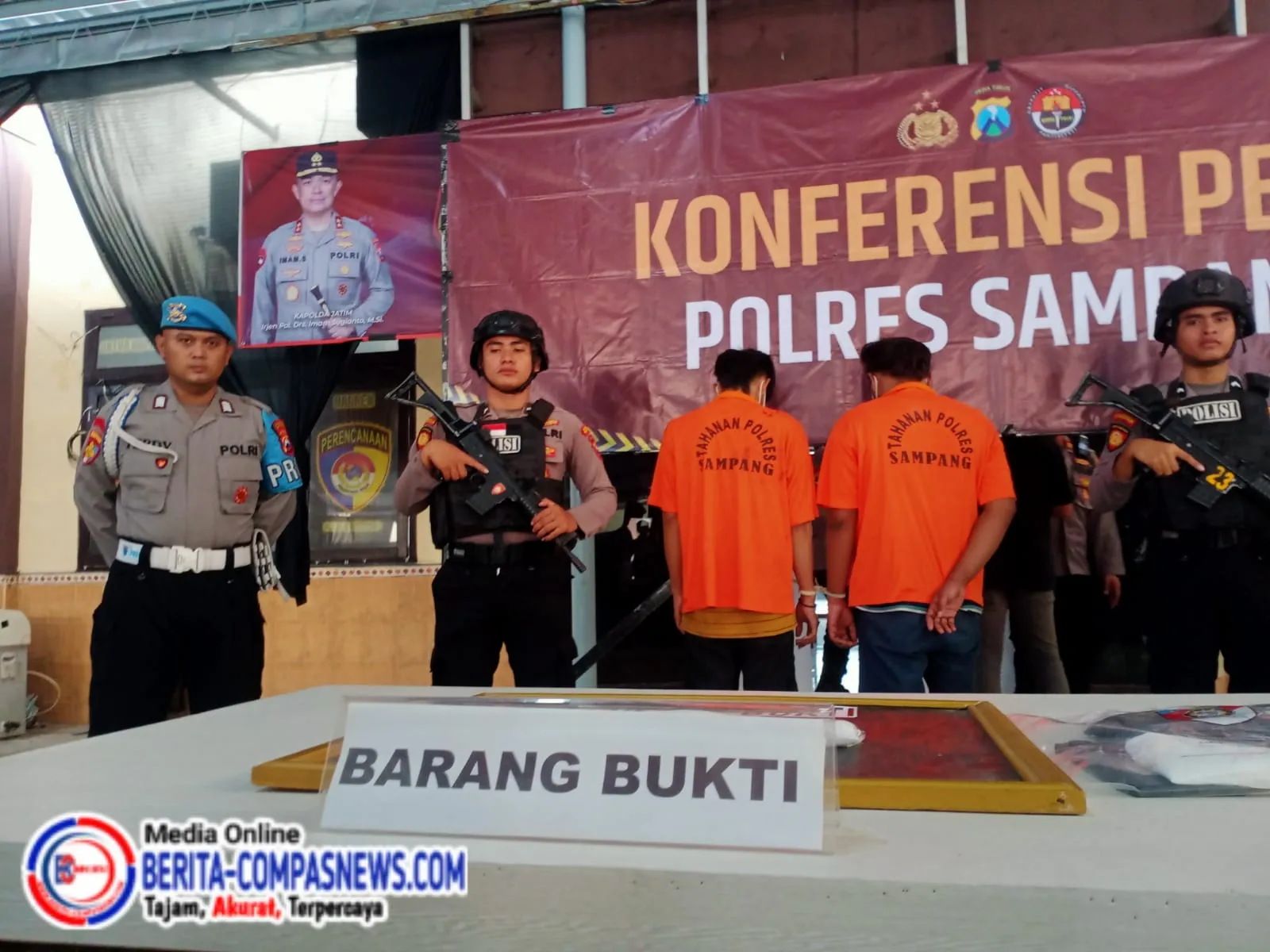 Polres Sampang Berhasil Ungkap Kasus Penyalahgunaan Narkoba Jenis Sabu di Ketapang