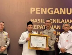 Polres Bojonegoro Meraih Predikat Kualitas Tinggi Pelayanan Publik Terbaik Nasional